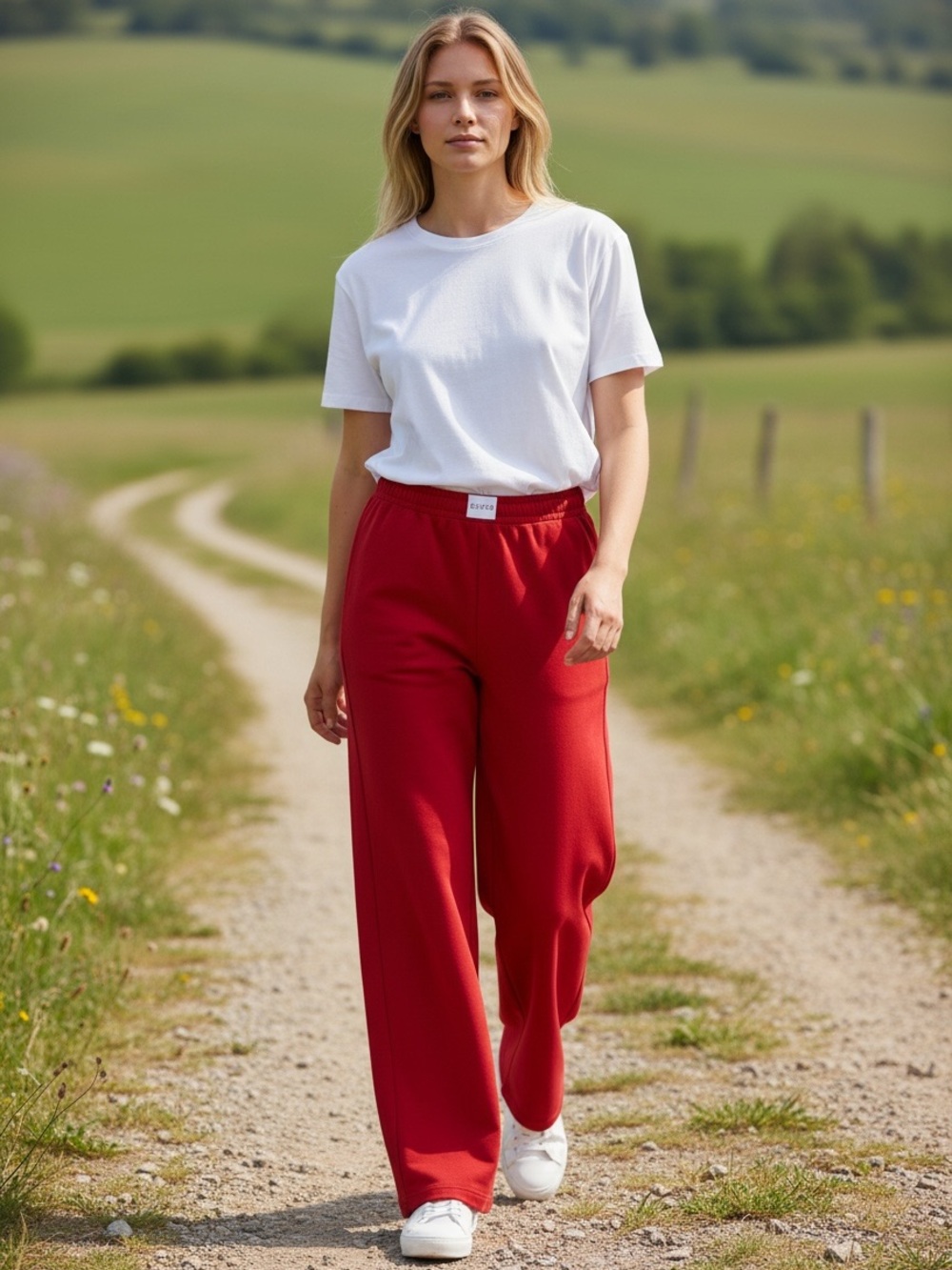 Parke Boxer Fleece Sweatpants Crimson